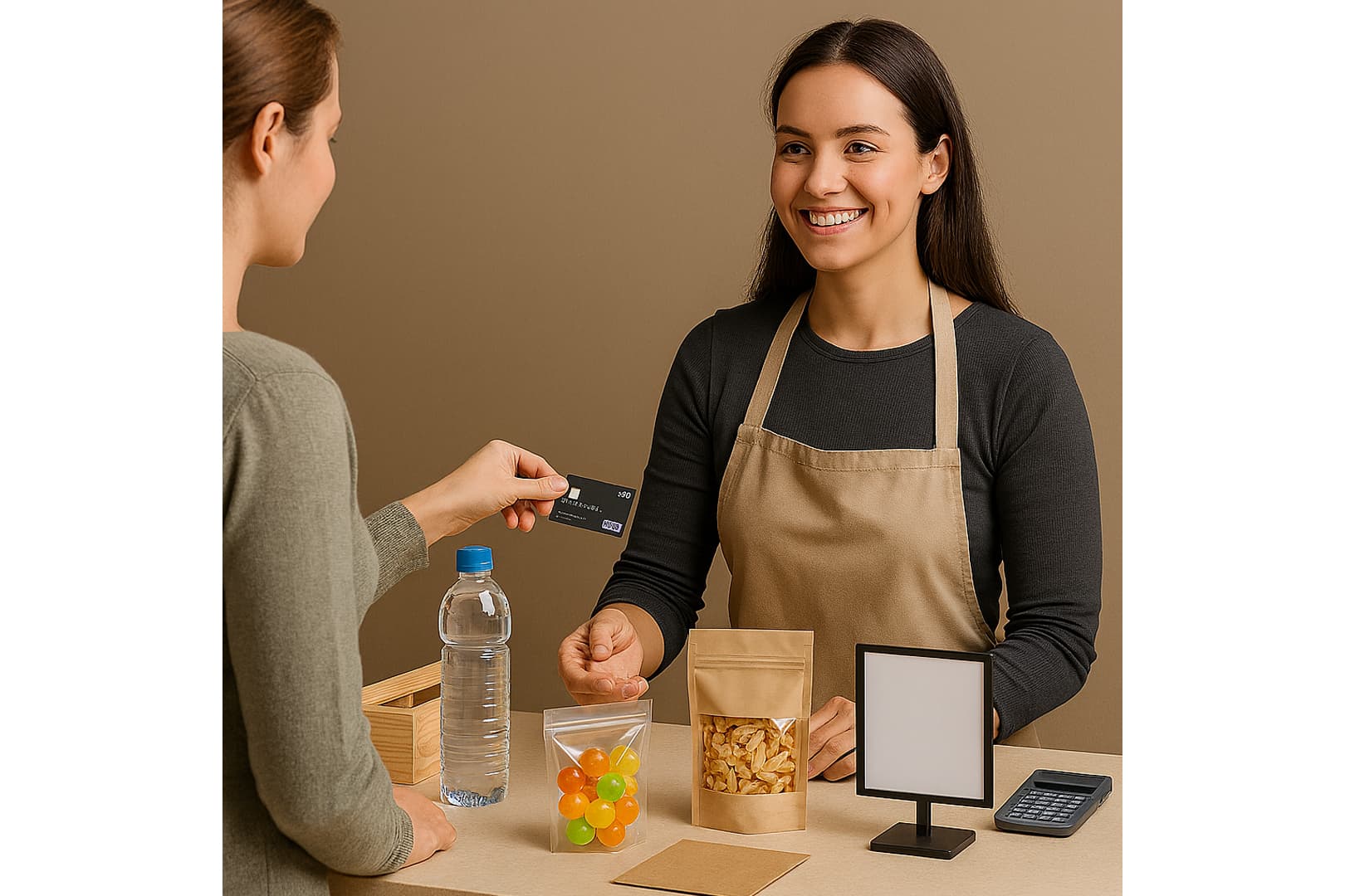 Ảnh: thanh toán và trải nghiệm khách hàng